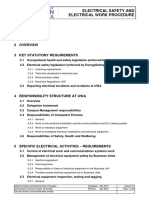 Electrical Safety and Electrical Work Procedure v3 1