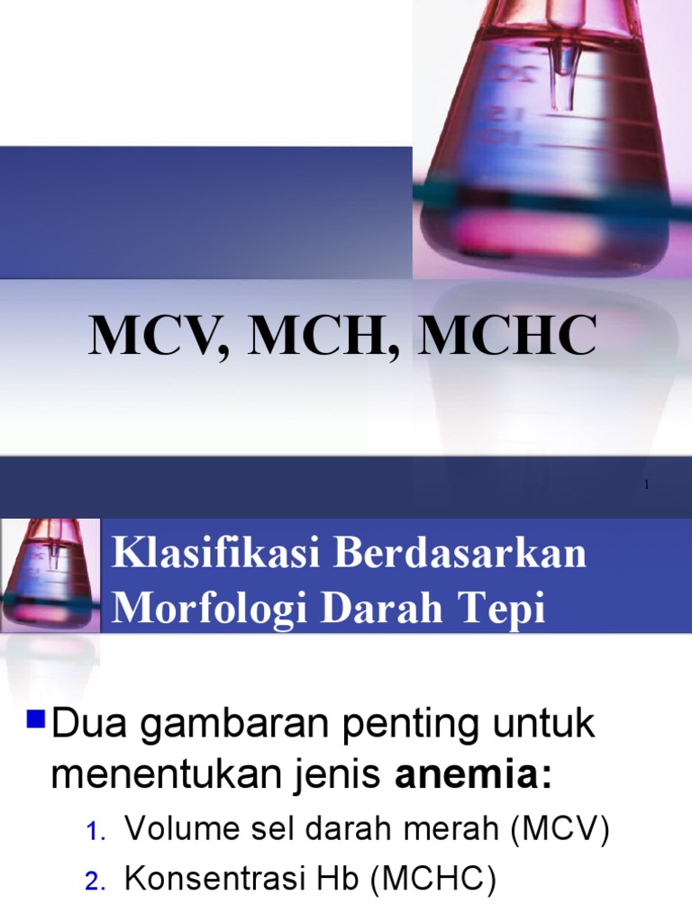 Mcv, Mch, Mchc (Arfi)