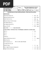 Restrained Joint Calculations