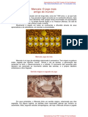 Regras Awele CLMasse, PDF, África
