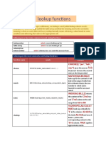 Excel Lookup Notes:part 1