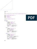 %MATLAB Programming %tugas - 1 %kelas: EL - 2F %by: Rahmat P Siagian %NIM: 1605033012 %pemograman Komputer