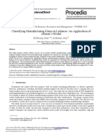 Classifying Manufacturing Firm in Lebanon An Application of Altman Model PDF