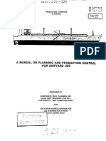 A Manual On Planning and Production Control For Shipyard Use PDF
