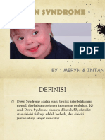 PPT Down Syndrome