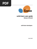 Scikit Learn Docs