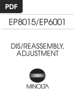 Download Minolta EP8015EP6001 SERVICE MANUAL by extra99 SN36290558 doc pdf