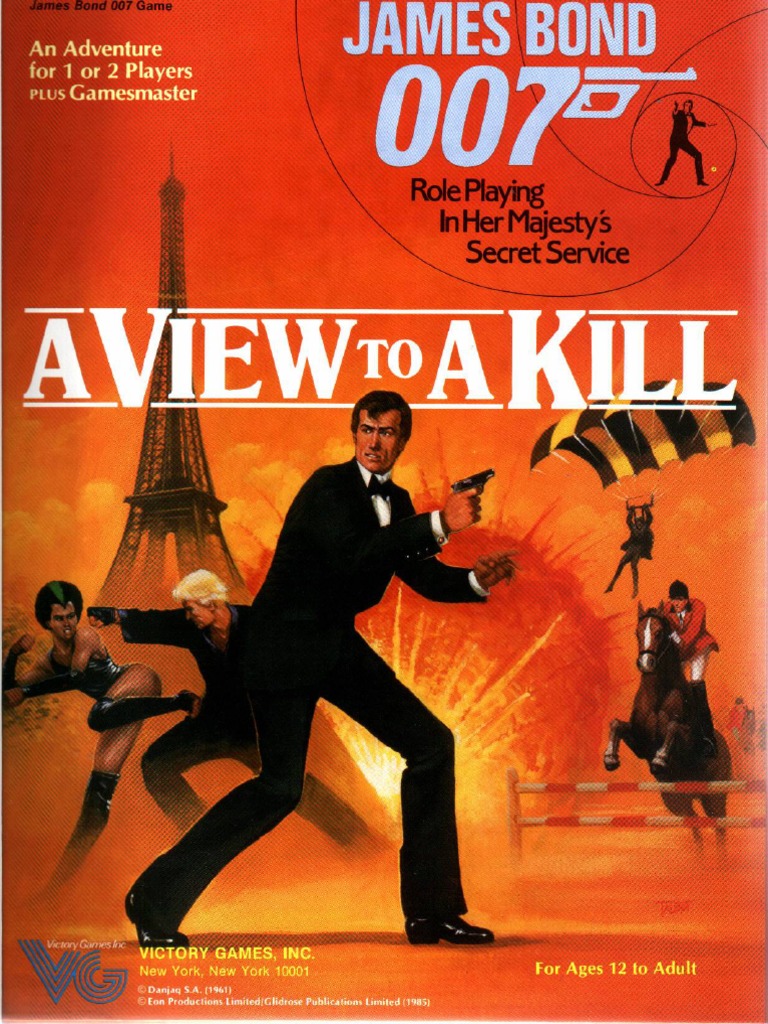James Bond RPG A View To A Kill PDF PDF