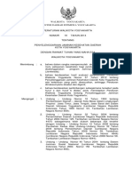 Perwal Nomor 19 Th 2014 Tentang Penyelenggaraan Jaminan Kesehatan Daerah Kota Yogyakarta