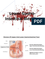 Overview of Lower GastroIntestinal Bleeding 1.1