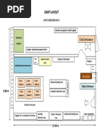 Carpentry Workshop Layout Plan | PDF