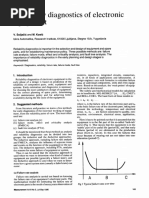 Reliability Diagnostics of Electronic Equipment: V. Solja ( I ( and M. Kosic