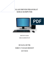 Instalasi Driver Perangkat Keras Komputer