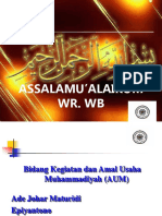 Presentasi Kemuhammadiyahan