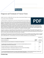 Diagnosis and Treatment of Venous Ulcers - American Family Physician