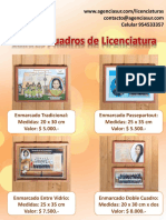 productos licenciaturas