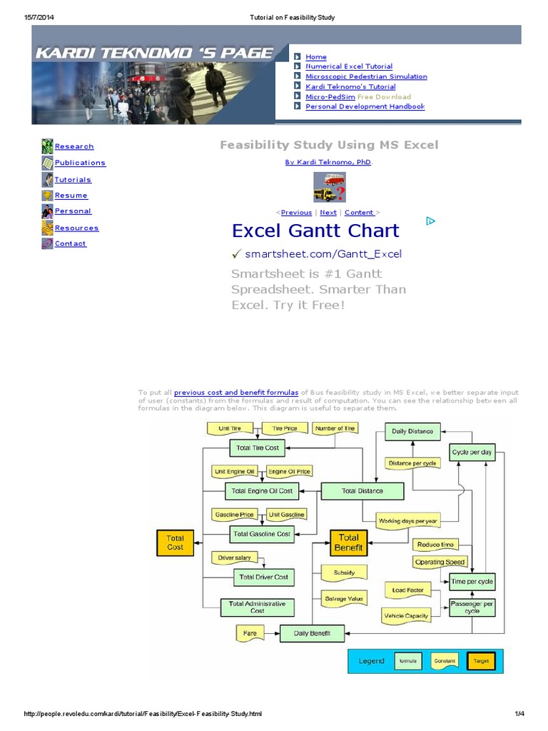 Tutorial On Feasibility Study | PDF | Internal Rate Of Return ...