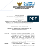 PermenDesa PDTTrans Nomor 4 Tahun 2017 TTG Perubahan Atas Permendesa 22-2016