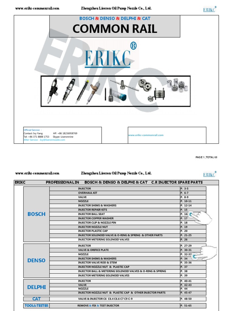 Bosch Common Rail Injector Repair Manual