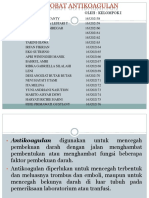 Interaksi Obat Antikoagulan