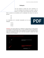 Curva que describe el extremo del vector velocidad