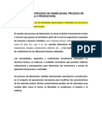 Conceptos de Procesos de Fabricacion Curso RT