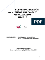 Taller de moderación y visualización