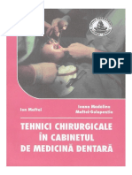 Dr. Ion MAFTEI - Tehnici Chirurgicale În Cabinetul de Medicină Dentară