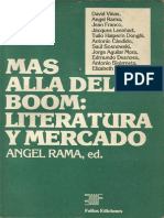 Mas Alla Del Boom. Literatura y Mercado - Angel Rama