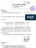 Academic Schedule