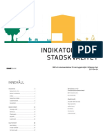 Indikatorer För Stadskvalitet 170404