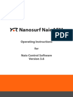 NaioAFM Operating Instructions