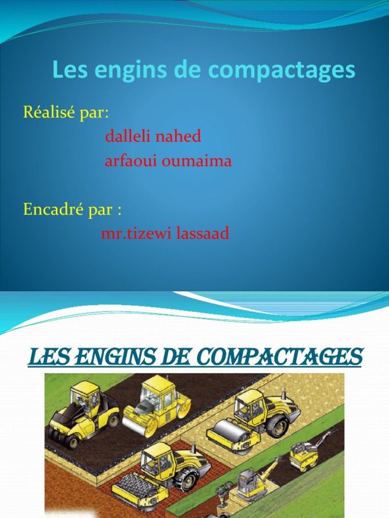Types et caractéristiques des compacteurs | PDF | Véhicules | Transport