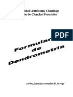 Formulario de Dendrometría. Romahn de La Veg a, C. F. 2006