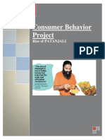 Consumer Behaviour & Branding of Patanjali.docx