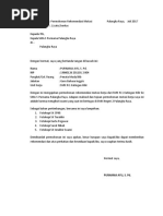Contoh Surat Permohonan Mutasi