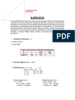 Desarrollo Ejercicio Modelo de Decision PDF