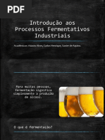 Introdução Aos Processos Fermentativos Industriais