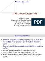 Gas Power Cycle: Part 1
