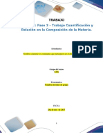 Formato Entrega Trabajo Colaborativo – Unidad 2_ Fase 3 - Trabajo Cuantificación y Relación en La Composición de La Materia (1)