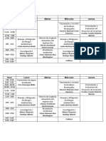 Horario 2017 - 1