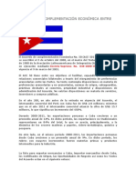 Acuerdo de Complementación Económica Entre Perú y Cuba2