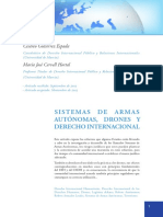 Gutiérrez y Cervell - Sistemas de Armas Autónomas, Drones y Derecho Internacional (2013)