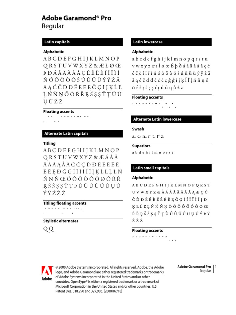 Agaramondpro Regular Typography Digital Typography