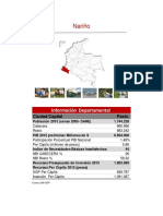 Información General Departamento de Nariño