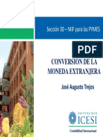 Seccion 30 Niif para Las Pymes Conversio