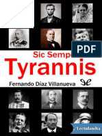 Sic Semper Tyrannis - Fernando Diaz Villanueva