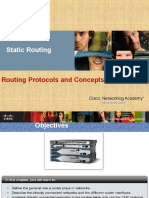 Static Routing: Routing Protocols and Concepts - Chapter 2