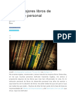 Los 44 Mejores Libros de Desarrollo Personal