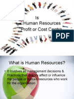 Is HR Cost or Profit